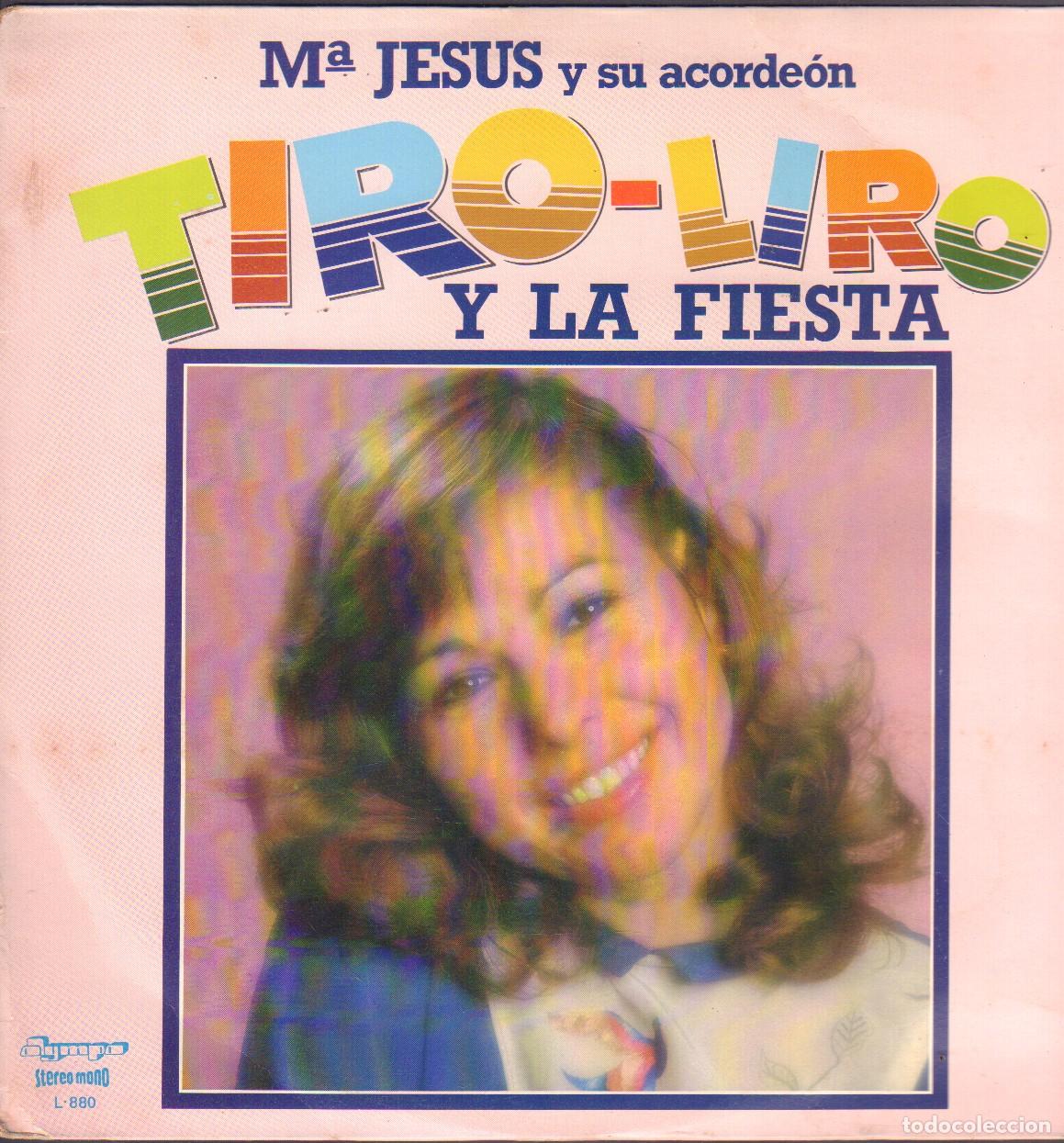 Discos de vinilo: M&ordf;. JESUS Y SU ACORDEON - TIRO-LIRO Y LA FIESTA / LA POLKA DEL BARRIL.../ LP OLYMPO 1982 RF-26144