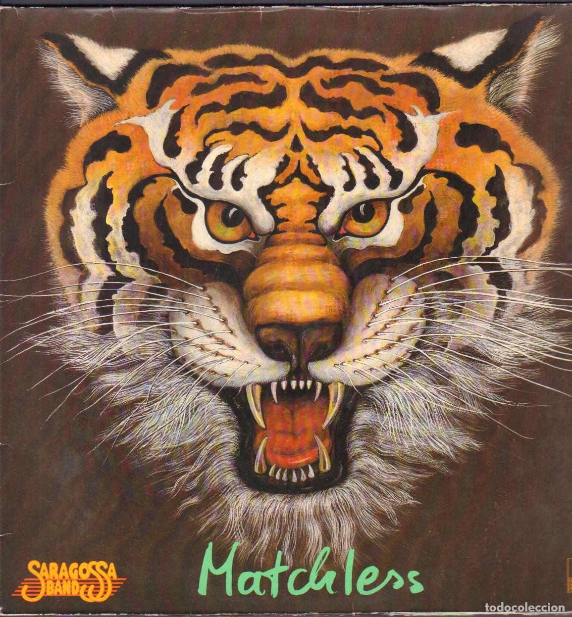 Discos de vinilo: SARAGOSSA BAND - MATCHLESS / PAS PLEURER, GINGER RED, SANTIAGO.../ LP ARIOLA 1981 RF-26148