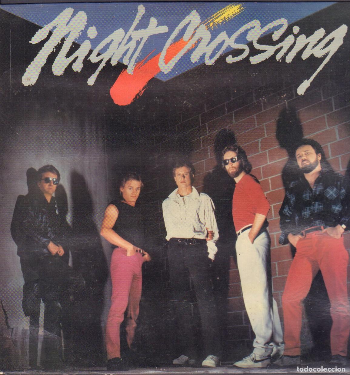 Discos de vinilo: NIGHT CROSSING - KEEPER OF YOUR DREAMS, LADY ON FIRE, BETC.../ LP FASTFIRE 1984 RF-26149