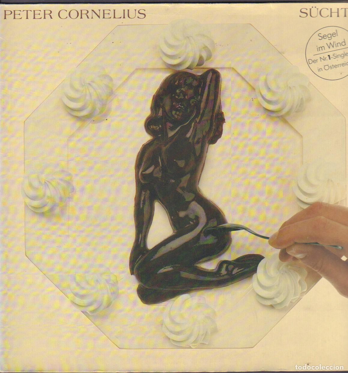 Discos de vinilo: PETER CORNELIUS - S&Uuml;CHTIG / SEGEL IM WIND, IMMER AM LIMIT, INVASION../ LP ARIOLA 1984 RF-26154