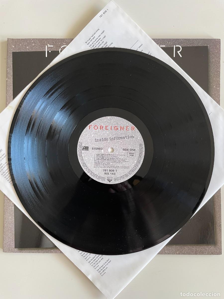 Discos de vinilo: Foreigner &ndash; Inside Information - Foto 6
