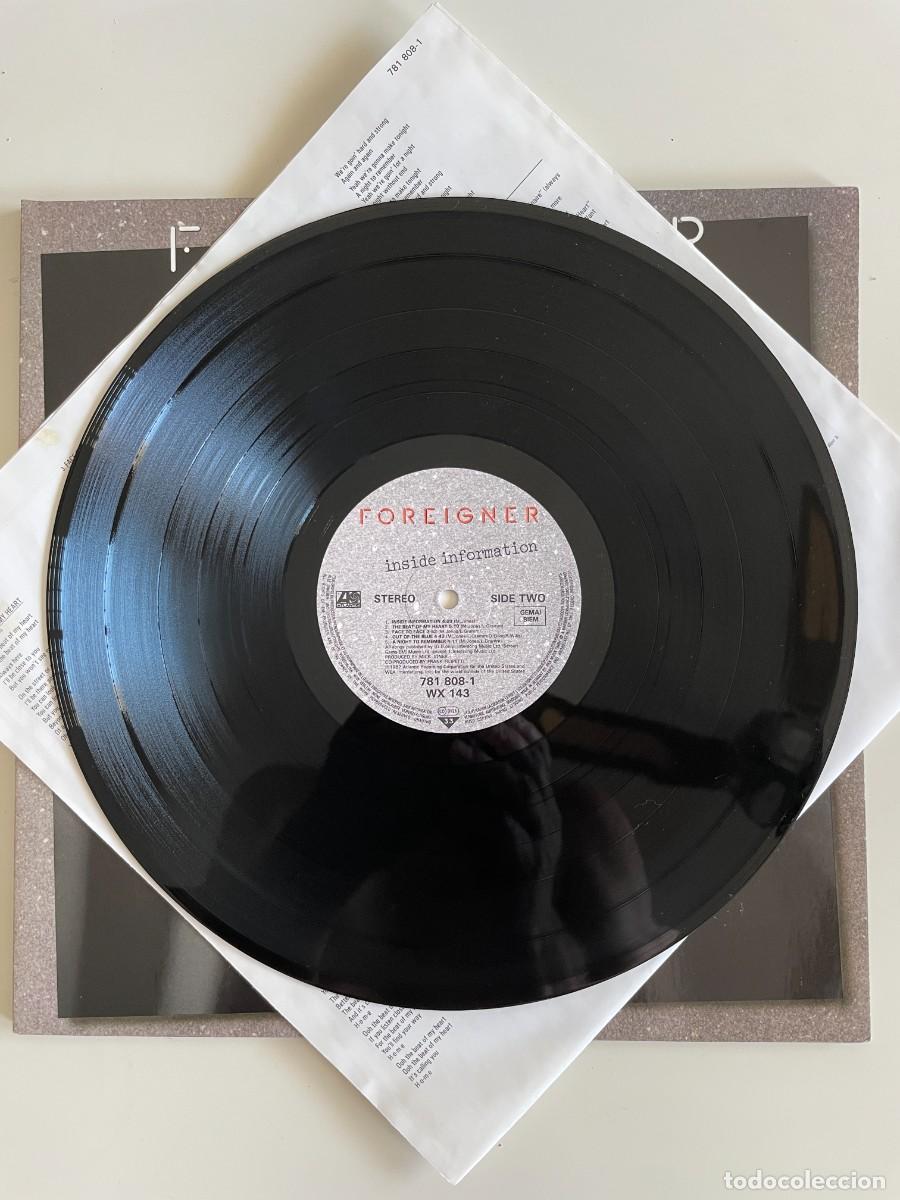 Discos de vinilo: Foreigner &ndash; Inside Information - Foto 7