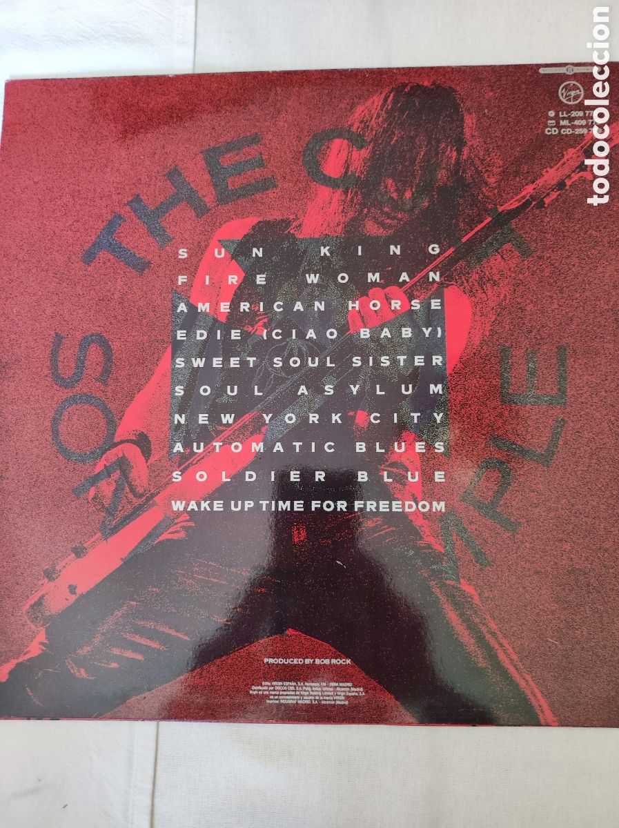 Discos de vinilo: THE CULT - SONIC TEMPLE - Foto 2