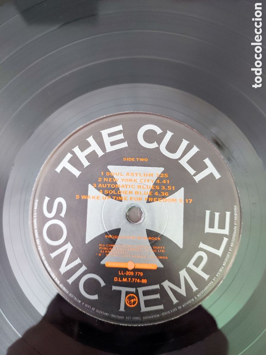 Discos de vinilo: THE CULT - SONIC TEMPLE - Foto 6