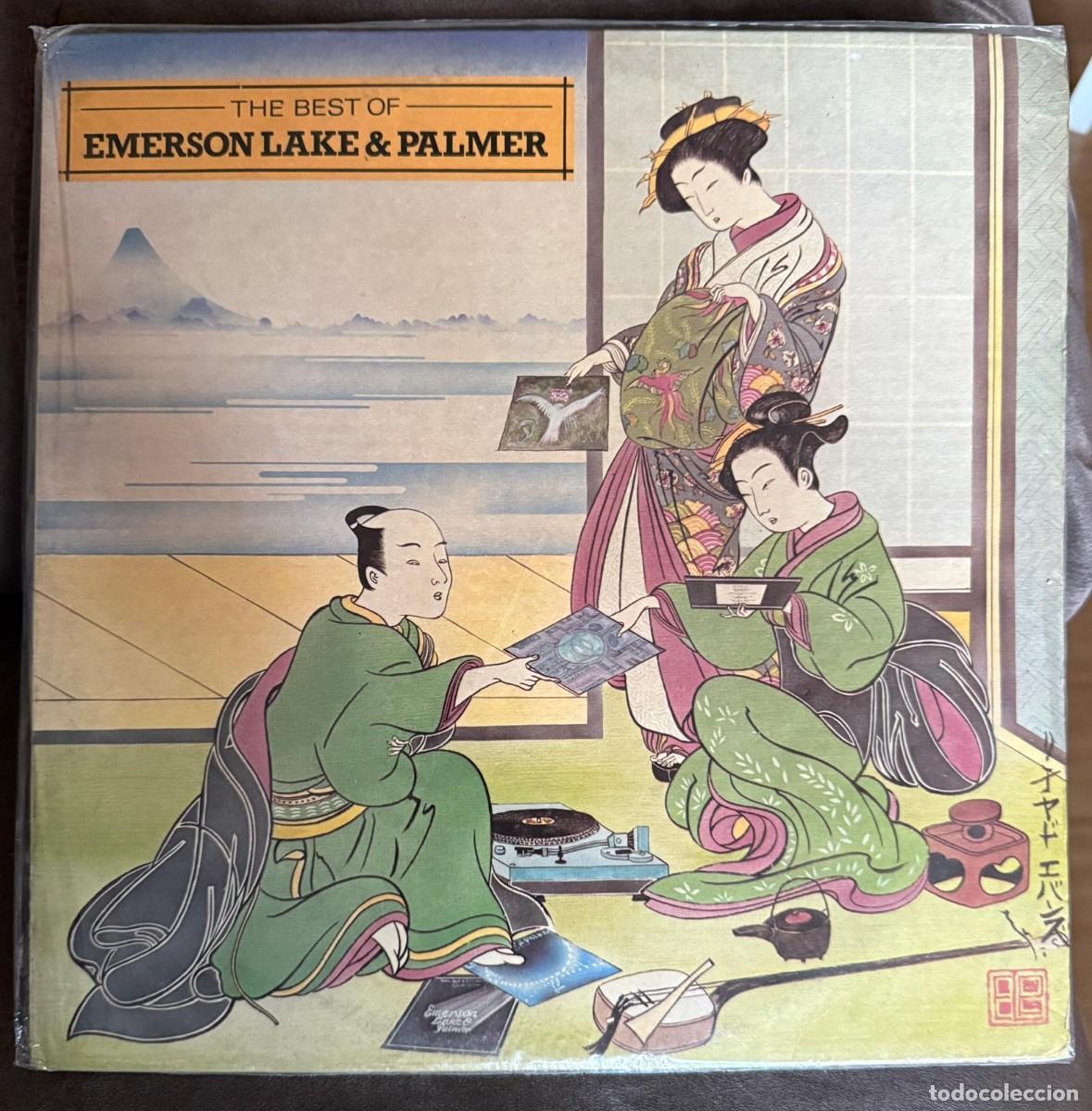Discos de vinilo: Emerson, Lake & Palmer &ndash; The Best Of Emerson Lake & Palmer. Disco vinilo. Edic. Italia. 1980