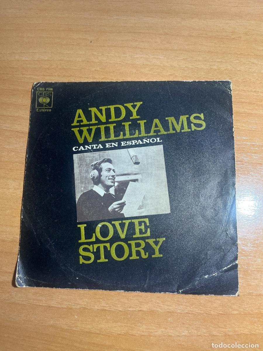 Discos de vinilo: Love Story | Andy Williams | Disco Vinilo Musica