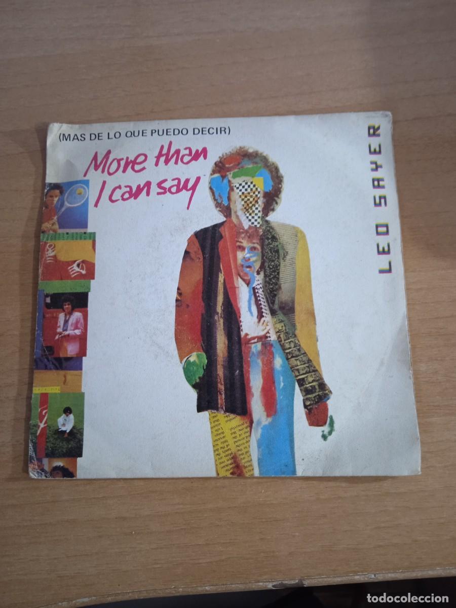 Disques de vinyle: Leo Sayer | More than i can say | Disco Vinilo Musica
