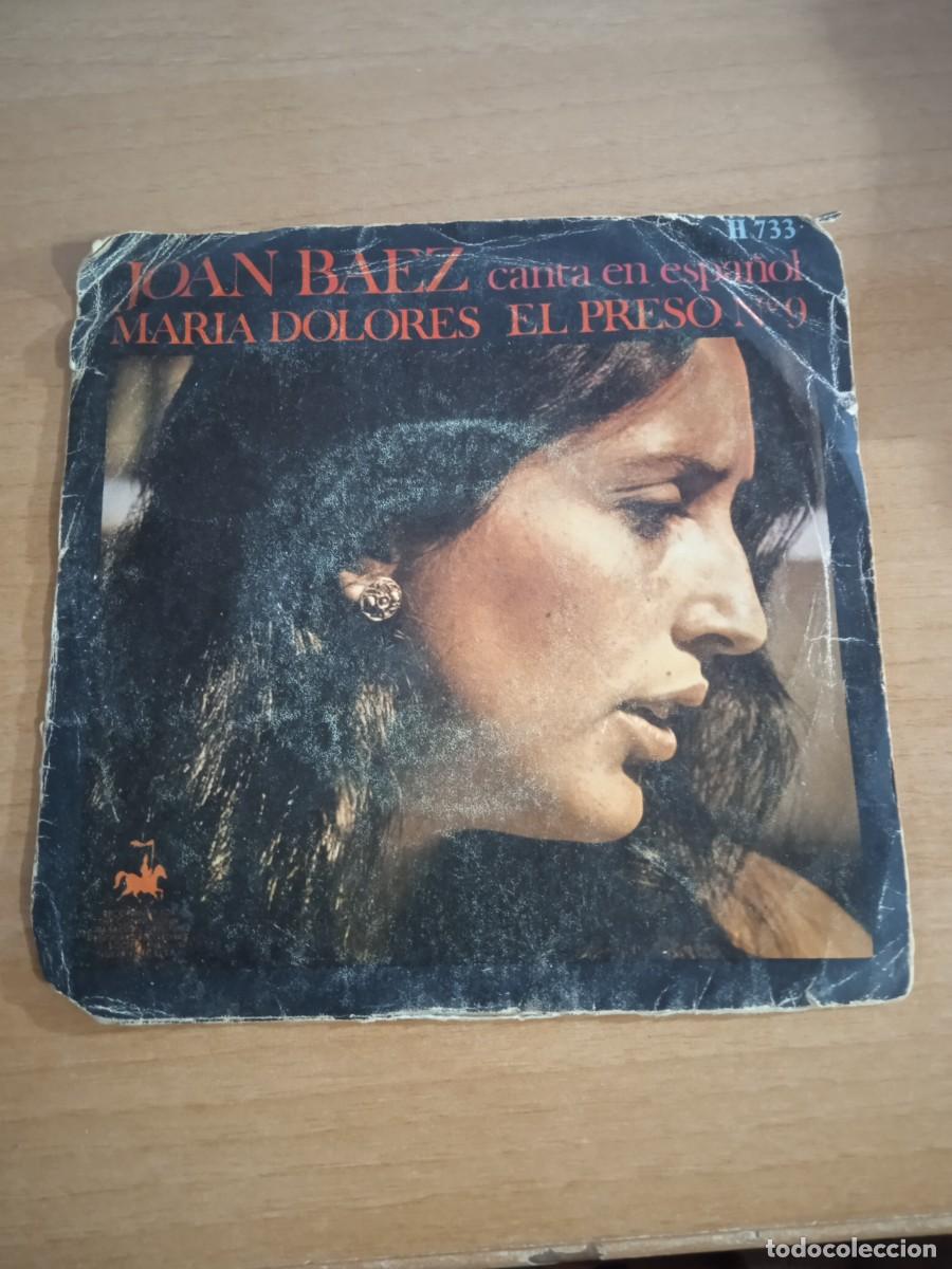 Discos de vinilo: Joan Baez | Mar&iacute;a Dolores El preso | Disco Vinilo Musica