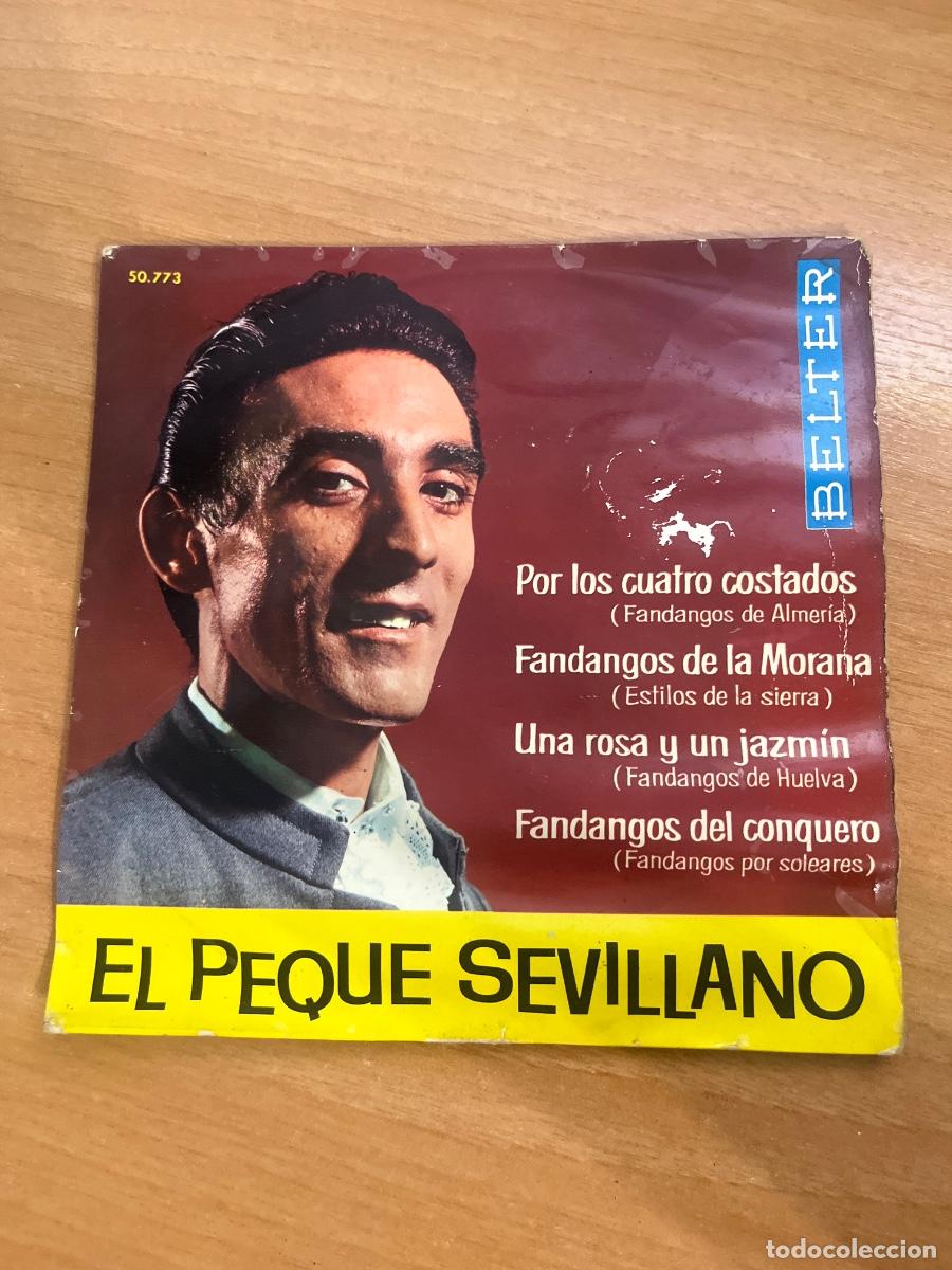 Discos de vinilo: Por los cuatro costados | El peque sevillano | Disco Vinilo Musica