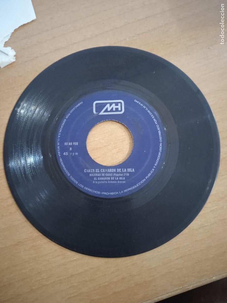Discos de vinilo: Camar&oacute;n de la isla | Buler&iacute;as de C&aacute;diz soleares del puerto | Disco Vinilo Musica