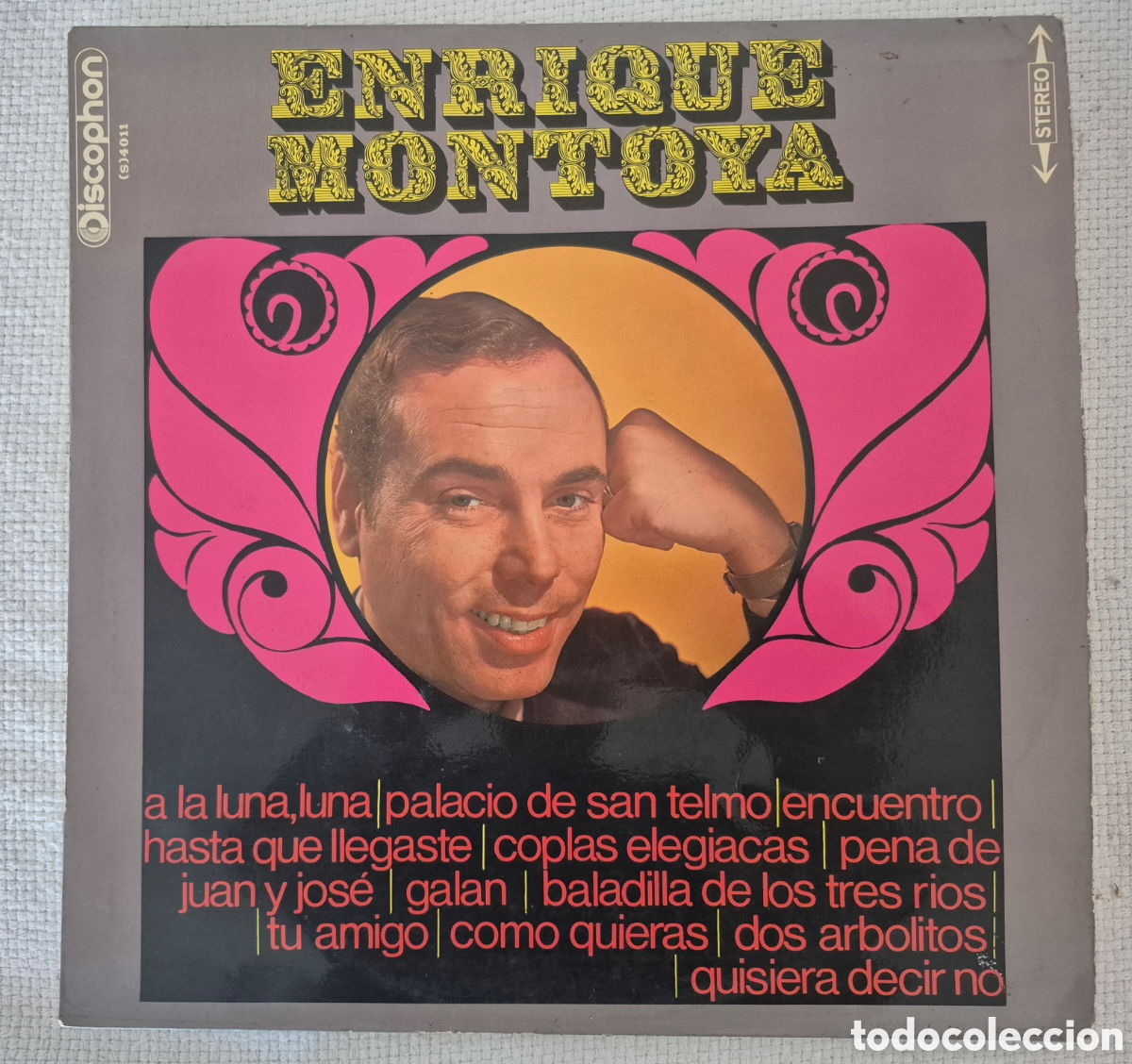Discos de vinilo: Vinilo Enrique Montoya 1969 Flamenco