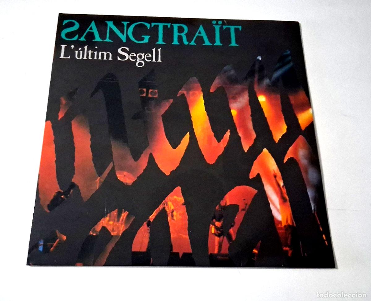 Discos de vinilo: SANGTRAIT &rdquo; L'ULTIM SEGELL&rdquo; LP VINYL 12&rdquo; EX/EX VG/MBE SANGTRA&Iuml;T +LETRAS
