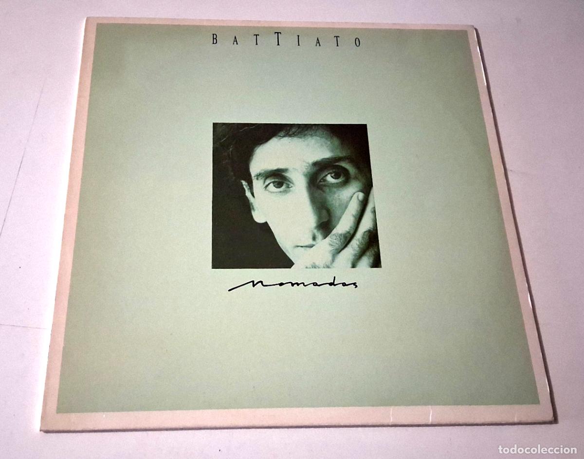Discos de vinilo: BATTIATO &rdquo;NOMADAS&rdquo; LP VINYL 12&rdquo; EX/EX VG/MBE +LETRAS