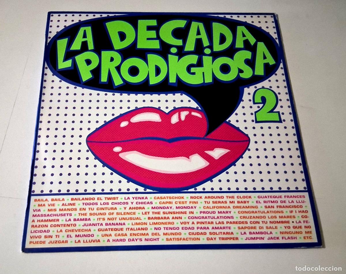 Discos de vinilo: LA DECADA PRODIGIOSA &rdquo;2 II &rdquo; LP VINYL 12&rdquo; VG/MBE VG/MBE