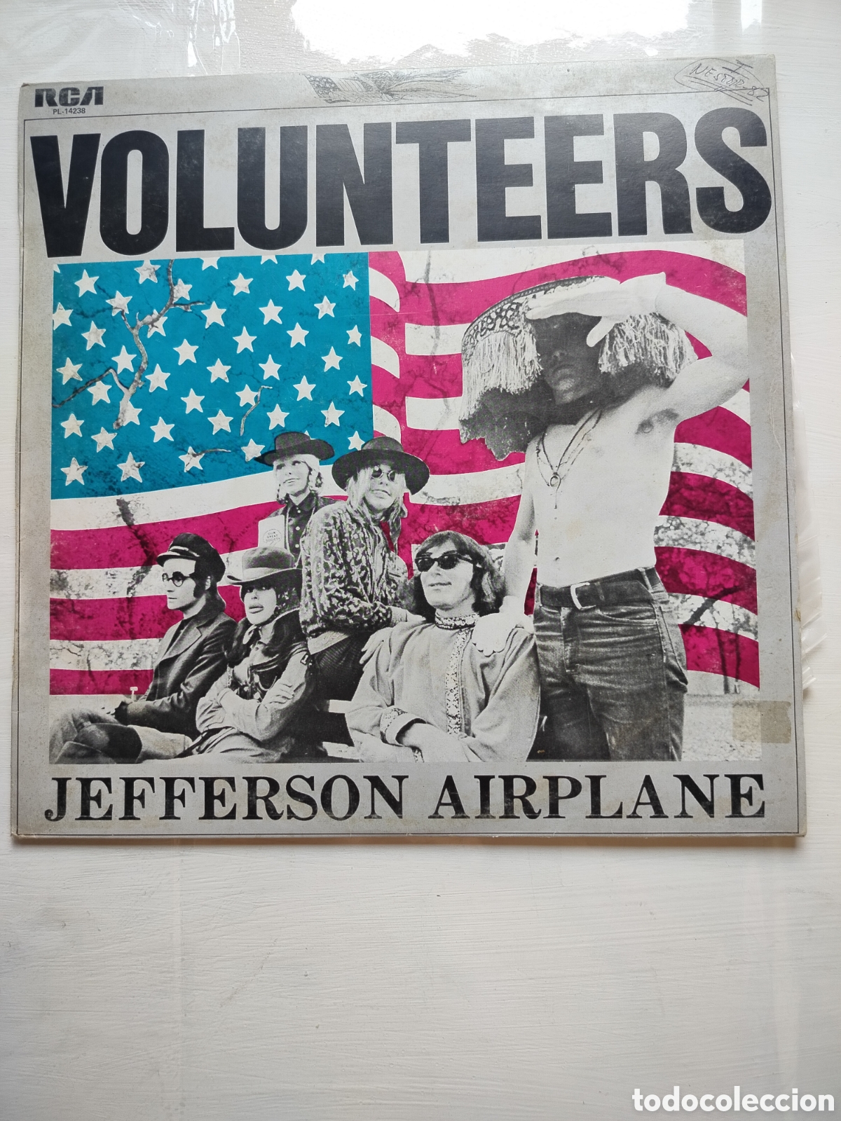 Discos de vinilo: Jefferson Airplane LP Volunteers - Foto 1