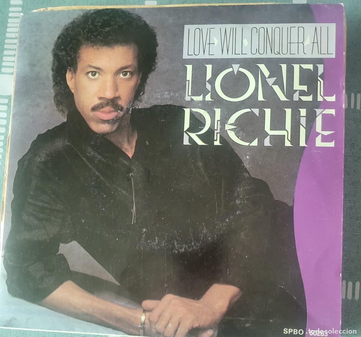 Discos de vinilo: Lionel Richie single sello Motown editado en Espa&ntilde;a a&ntilde;o 1986 promocional...