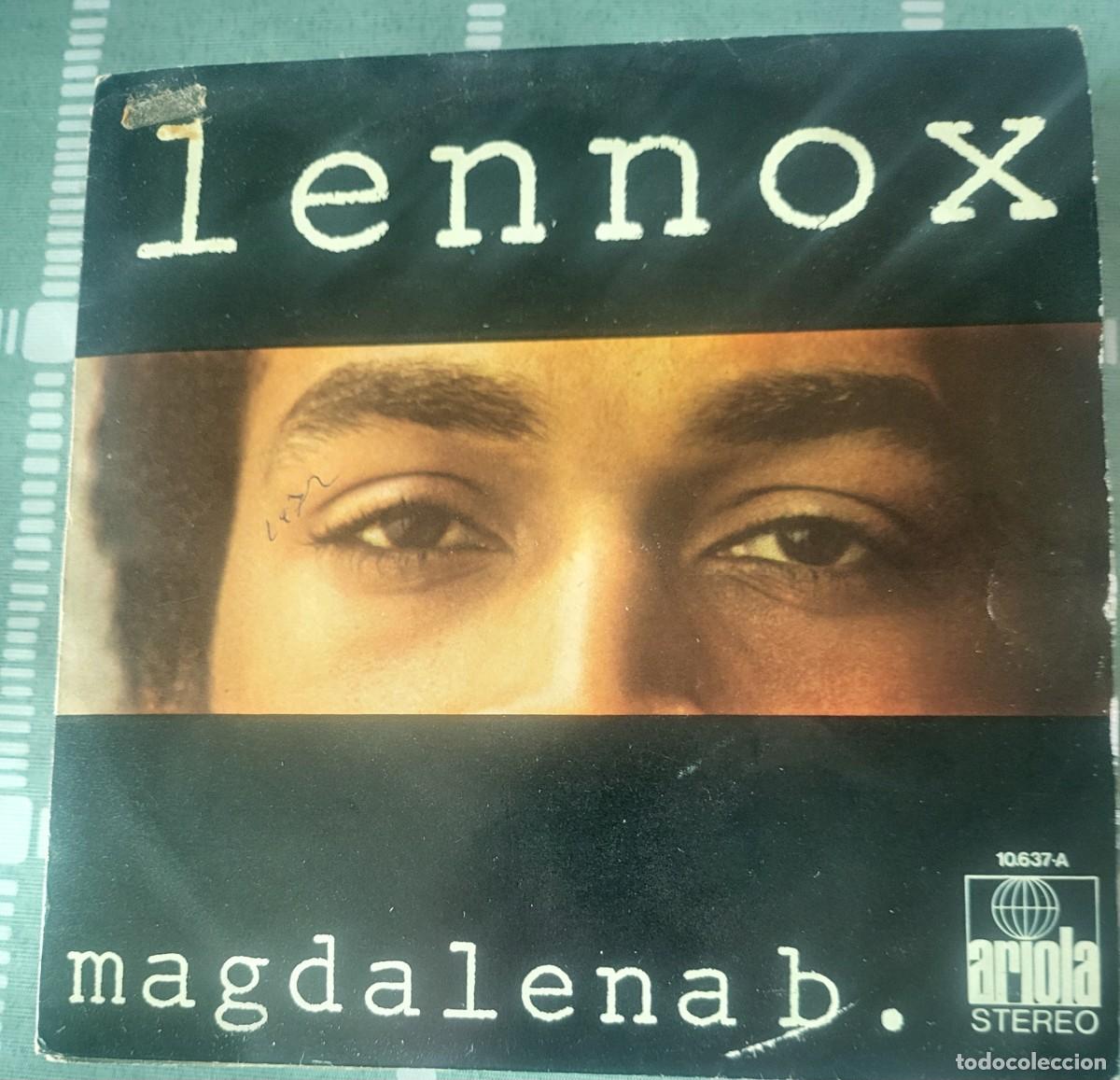 Discos de vinilo: Lennox single sello Ariola editado en Espa&ntilde;a a&ntilde;o 1972...