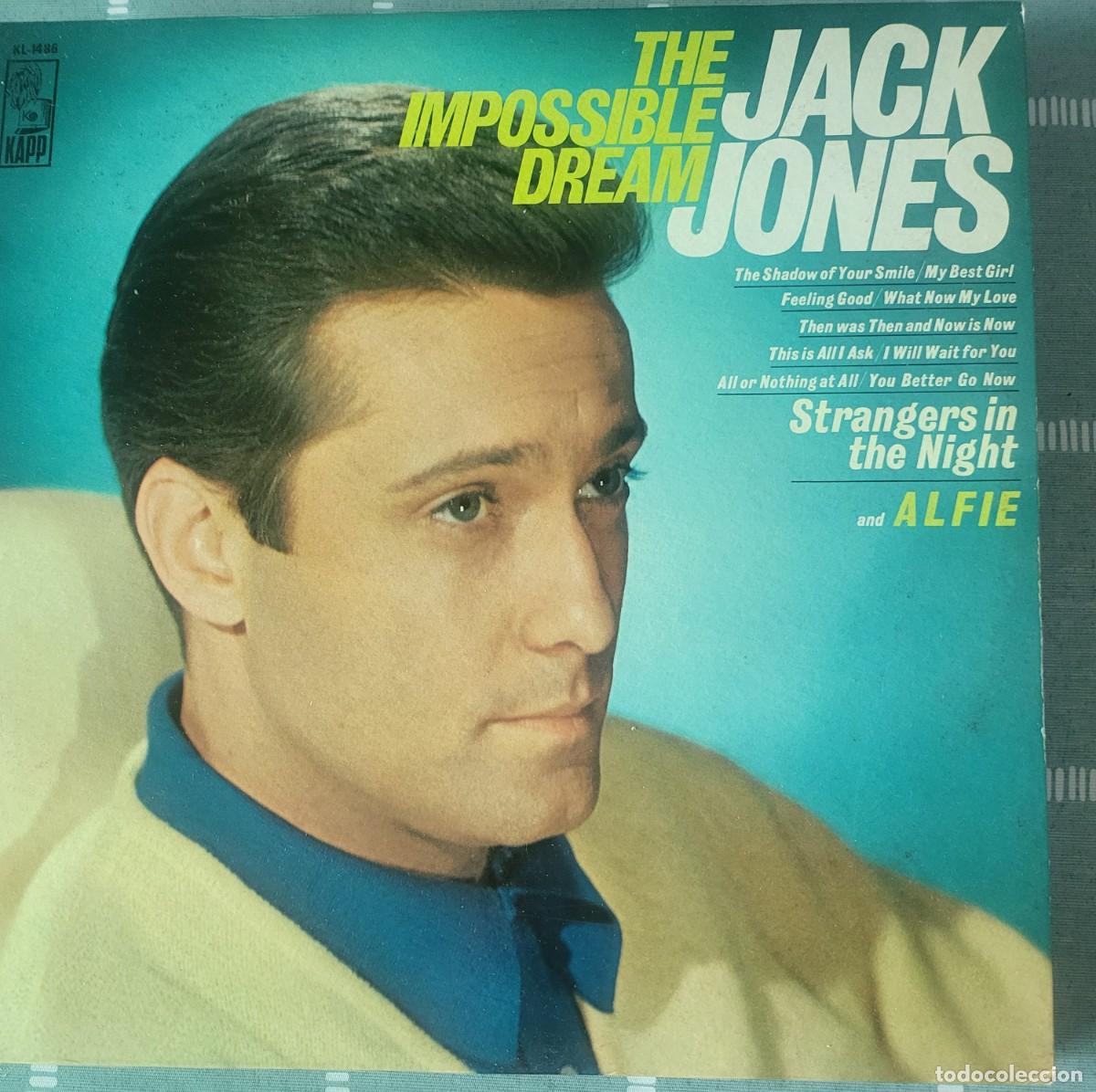 Discos de vinilo: Jack Jones Lp sello Kapp editado en USA...