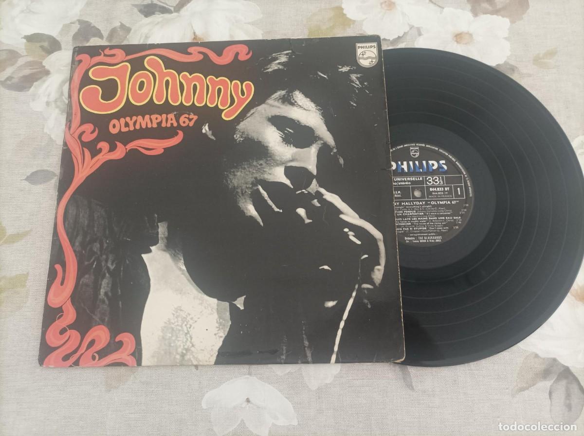 Discos de vinilo: Johnny Hallyday lp Olympia 67 - Foto 1