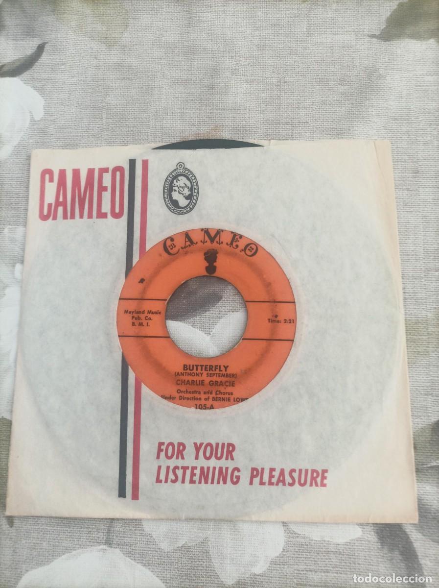 Discos de vinilo: Charlie Gracie single original USA