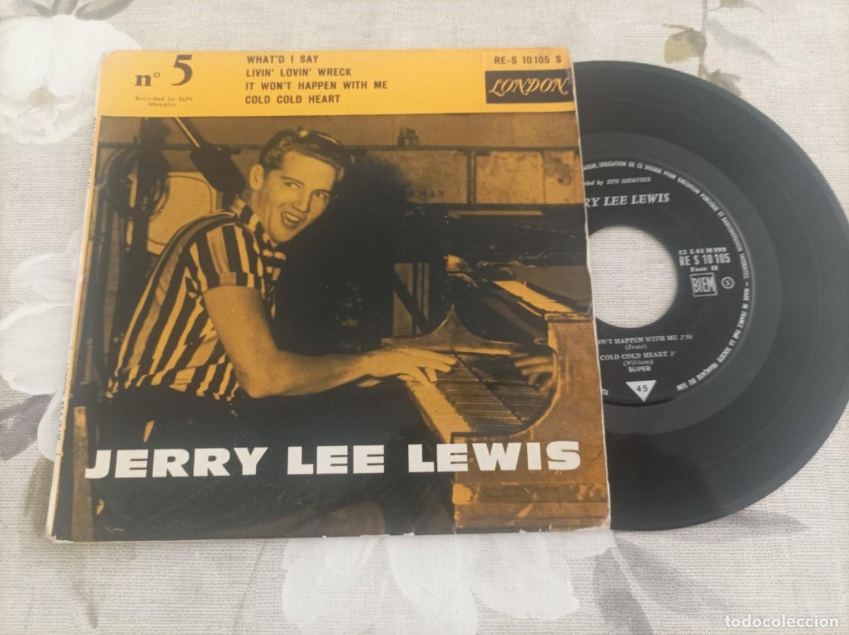 Discos de vinilo: Jerry Lee Lewis ep original - Foto 1