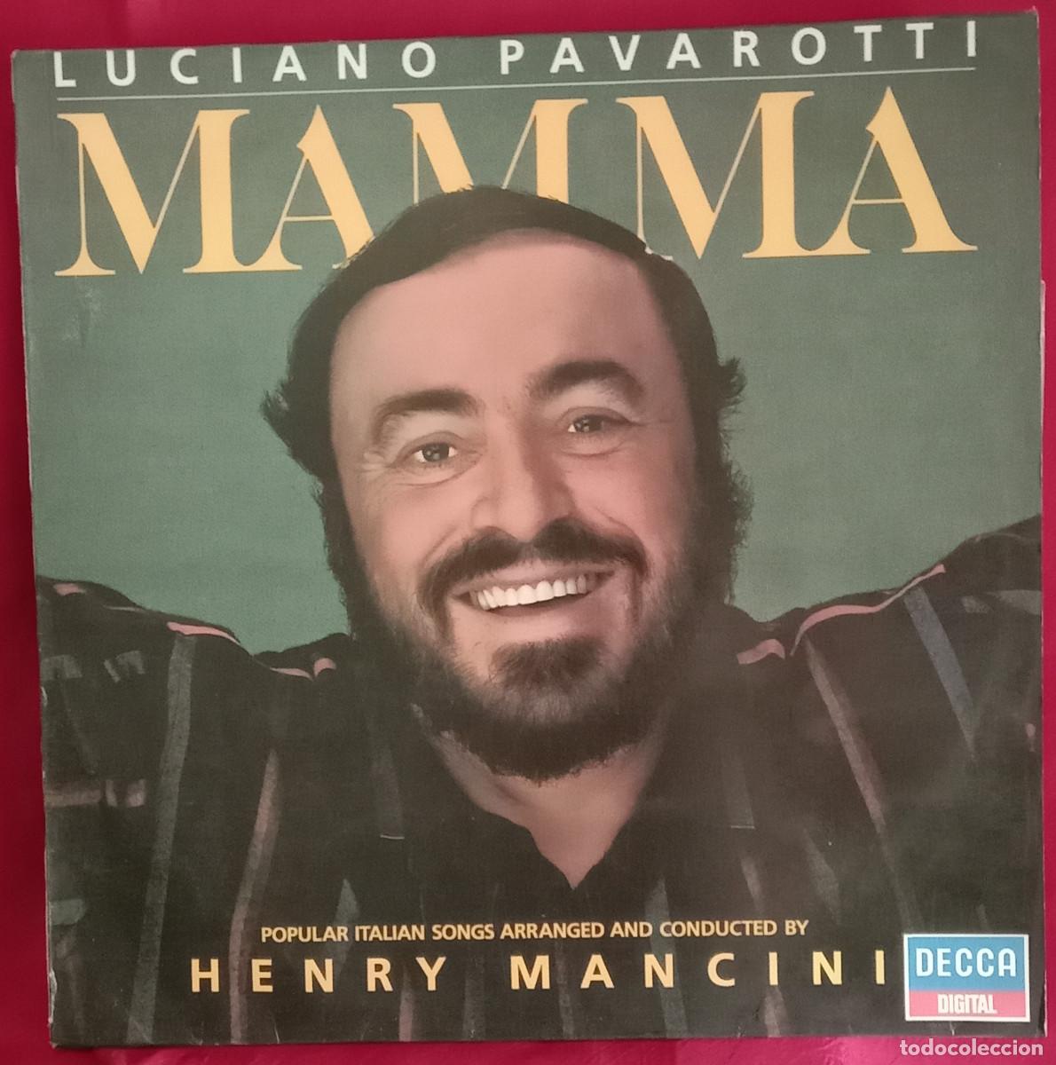 Discos de vinilo: Luciano Pavarotti - Mamma - Non Ti Scordar Di Mi / Lolita... - Edit. DECCA. 1985