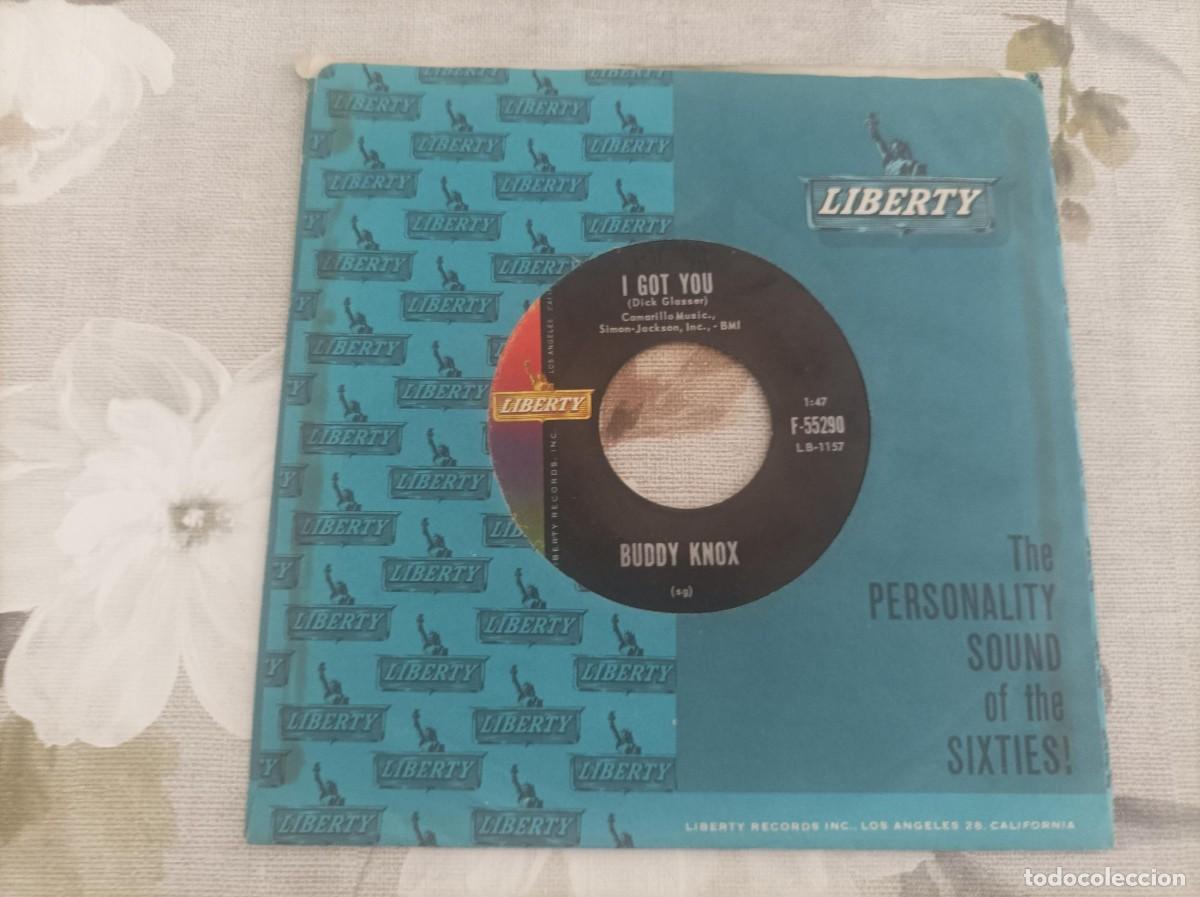 Discos de vinilo: Buddy Knox single original USA