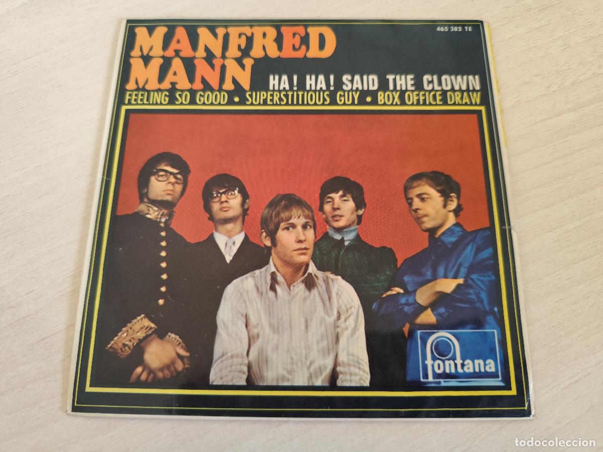 Discos de vinilo: MANFRED MANN - HA ! HA ! SAID THE CLOWN +3 EP FONTANA SPAIN A&Ntilde;O 1967 EXCELENTE ESTADO