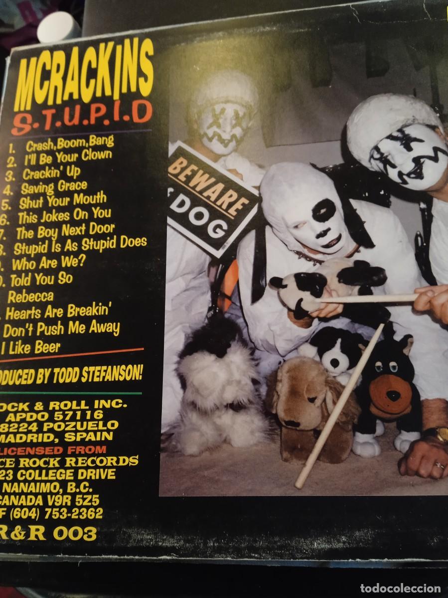 Discos de vinilo: MCKRACKINS- S.T.U.P.I.D. LP - Foto 2