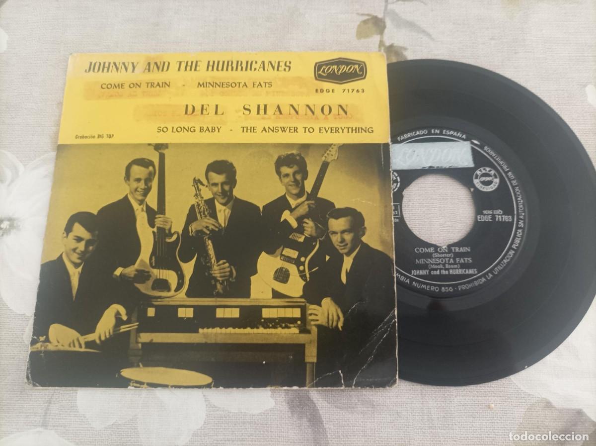 Discos de vinilo: Johnny and the Hurricanes -Del Shannon ep