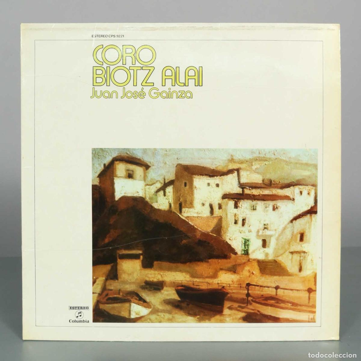 Disques de vinyle: LP. Coro Biotz Alai - Juan Jos&eacute; Gainza - Columbia