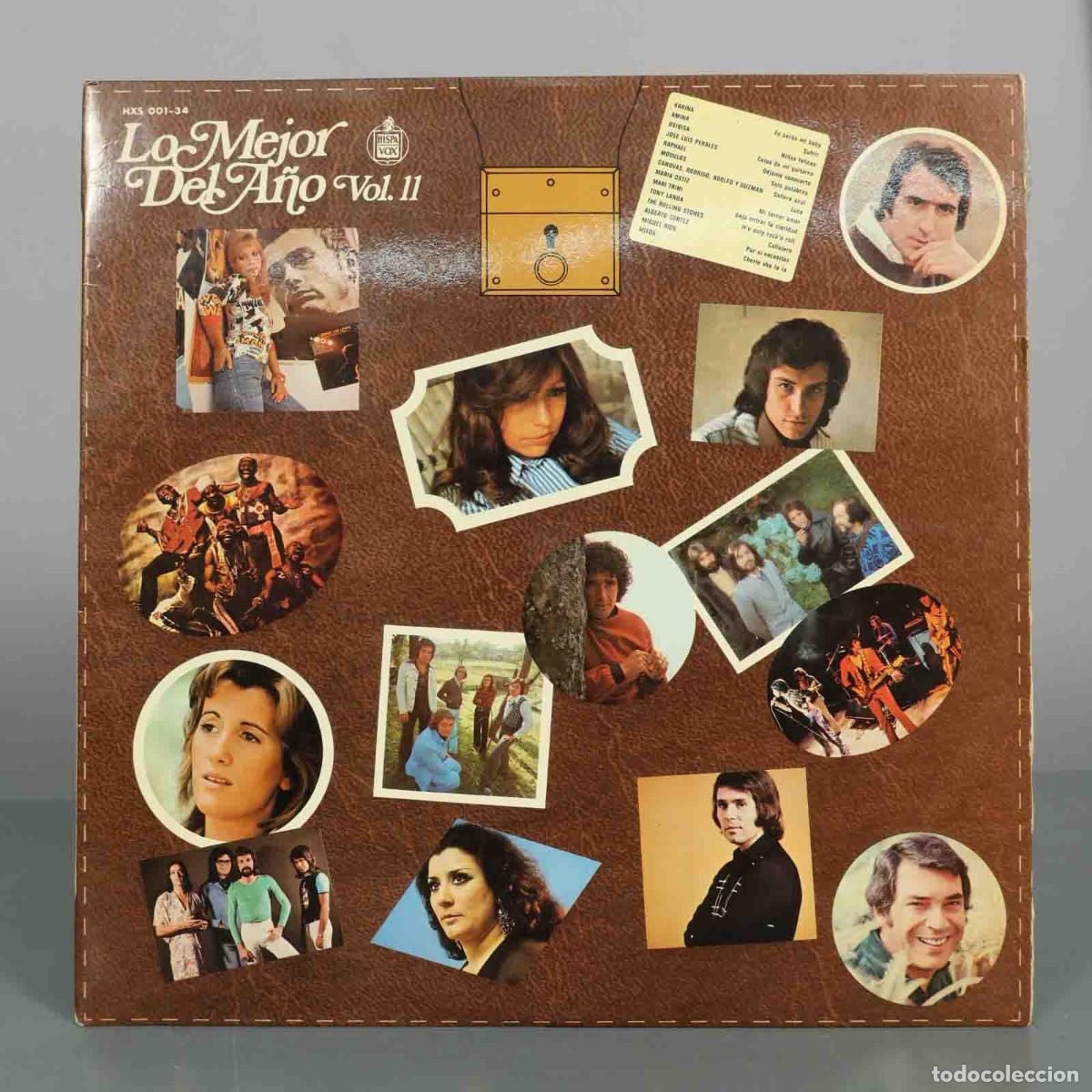 Discos de vinilo: LP. Lo Mejor Del A&ntilde;o Vol. 11 - Raphael, Karina, Mari Trini, Jos&eacute; Luis Perales, The Rolling Stones,