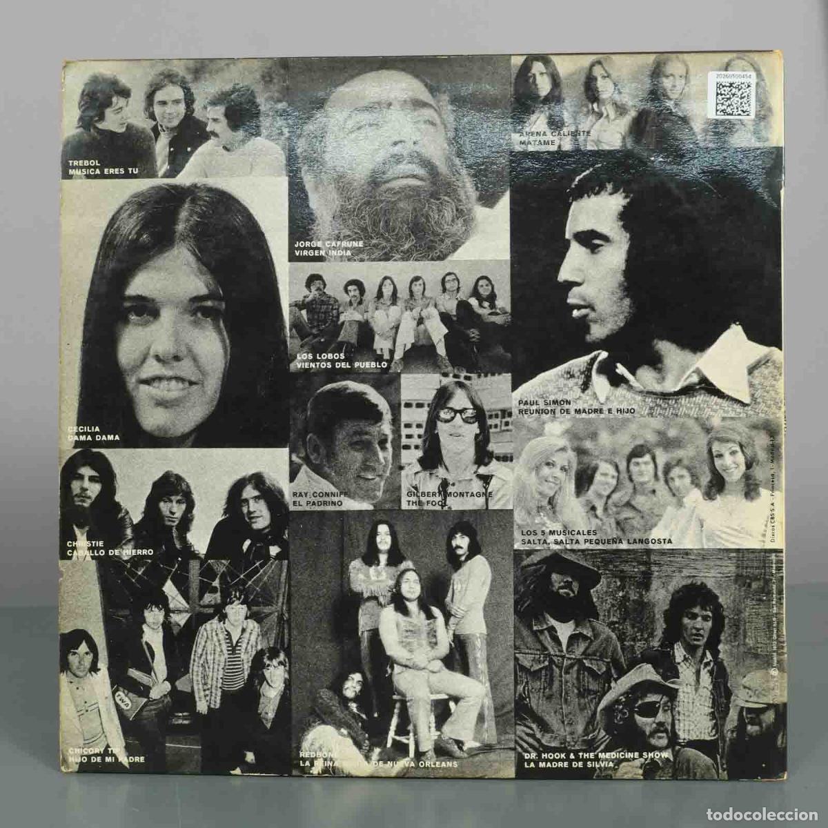 Discos de vinilo: LP. Nuestros &Eacute;xitos Del A&ntilde;o - CBS 2 - Various Artists - Foto 2