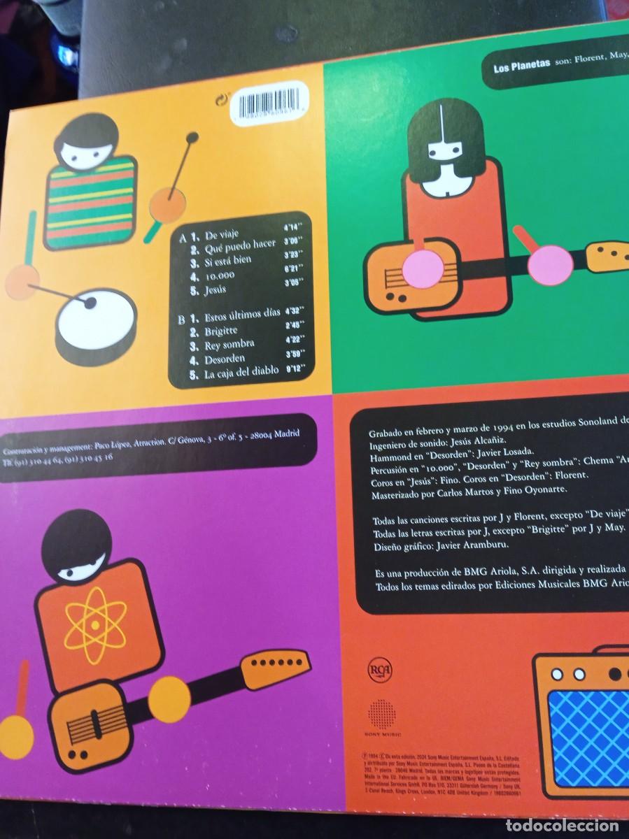 Discos de vinilo: LOS PLANETAS- SUPER 8. LP REED - Foto 2