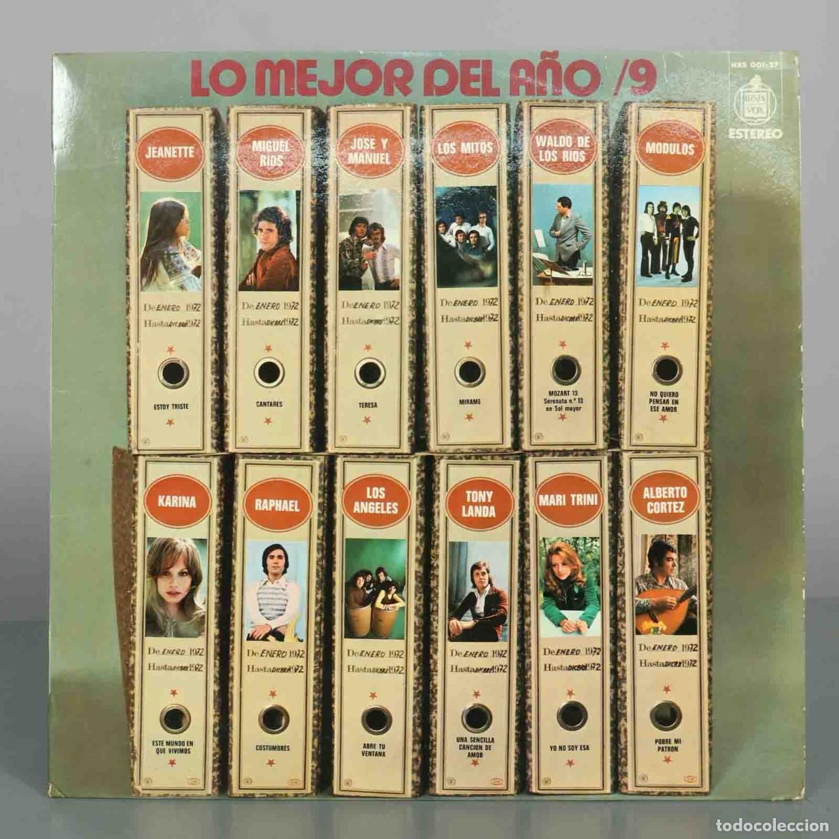 Discos de vinilo: LP. Lo Mejor Del A&ntilde;o / 9 - Varios Artistas - Hispavox