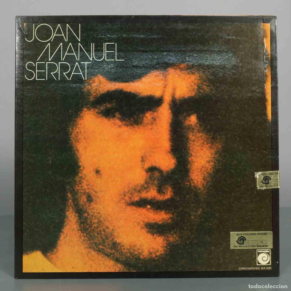 Discos de vinilo: LP. Joan Manuel Serrat - Joan Manuel Serrat - Ricardo Miralles - Novola