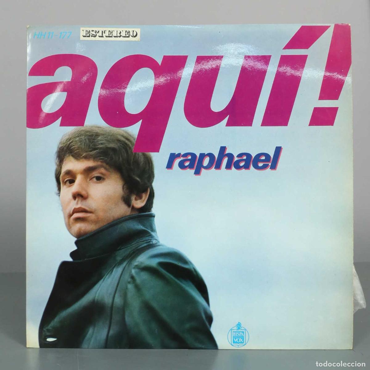 Discos de vinilo: LP. Aqu&iacute;! - Raphael .