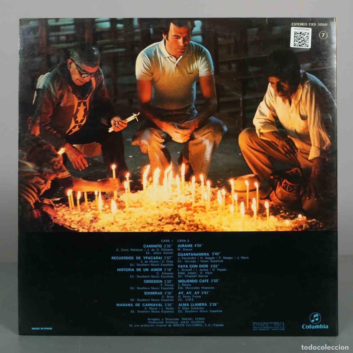Discos de vinilo: LP. America - Julio Iglesias - Foto 2