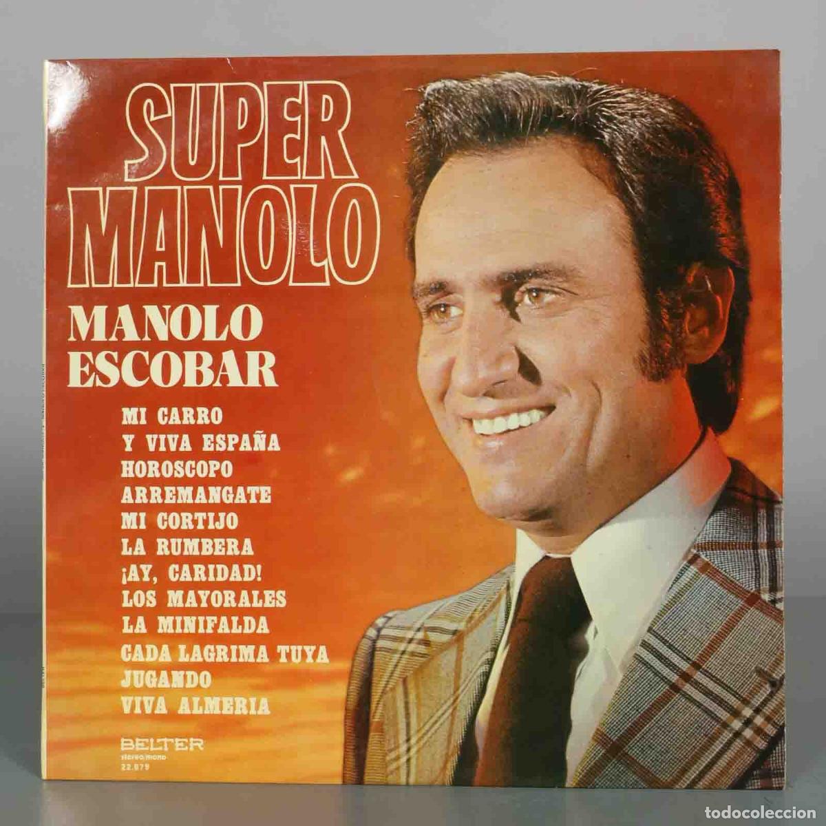 Discos de vinilo: LP. Super Manolo - Manolo Escobar