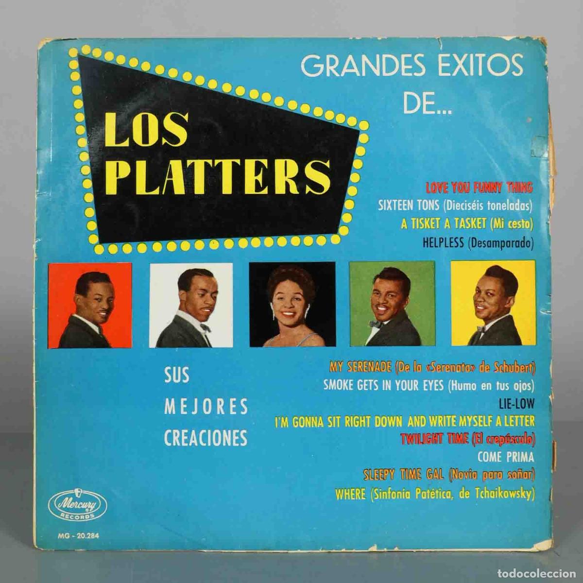 Discos de vinilo: LP. Grandes &Eacute;xitos De... Los Platters - Los Platters - Mercury Records