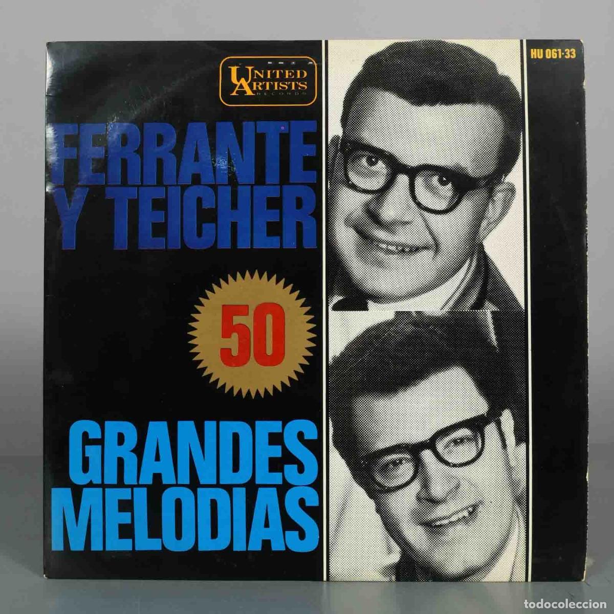 Discos de vinilo: LP. 50 Grandes Melod&iacute;as - Ferrante y Teicher - United Artists Records