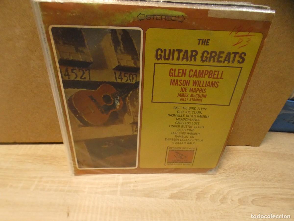 Discos de vinilo: ARKANSAS1980 LOTT696 VINILO LEVE USO AUN CORRECTO RECOP GUITAR GLEN CAMPBELL, MASON WILLIAMS...