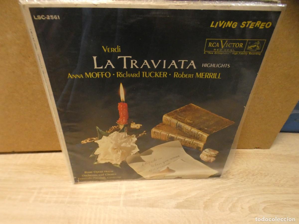 Discos de vinilo: ARKANSAS1980 LOTT696 VINILO LEVE USO AUN CORRECTO RECOP VERDI LA TRAVIATA