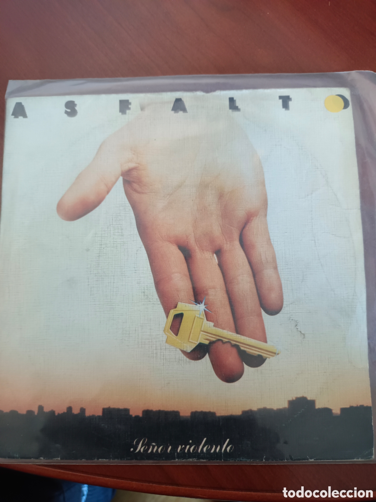 Discos de vinilo: SINGLE ASFALTO - SE&Ntilde;OR VIOLENTO / LA HORA DE LOS PERROS. CHAPA DISCOS 1979. BUEN ESTADO