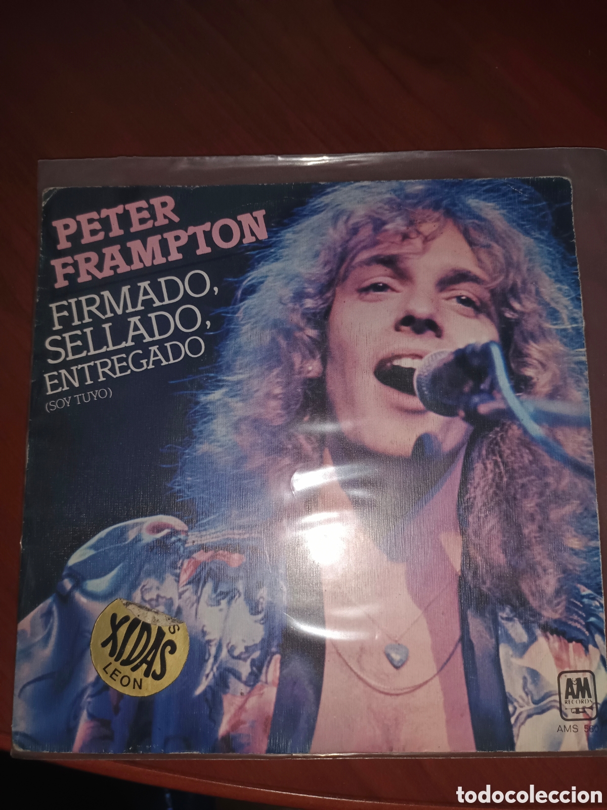 Discos de vinilo: SINGLE PETER FRAMPTON - I, M YOURS. CBS 1977. MUY BUEN ESTADO.