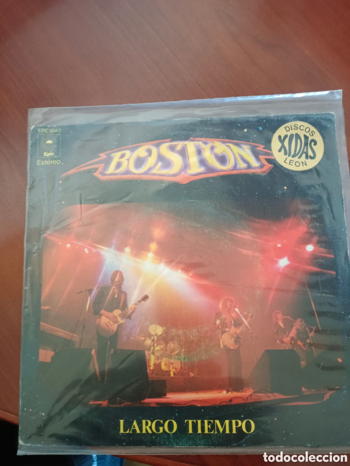 Discos de vinilo: SINGLE BOSTON - LARGO TIEMPO. CBS 1977. MUY BUEN ESTADO.