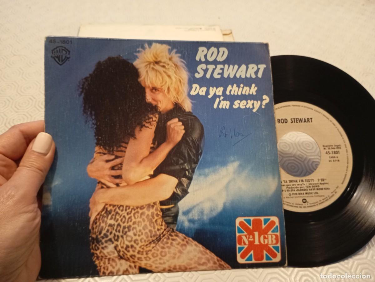 Discos de vinilo: Vinilo Rod Stewart - Da Ya Think I'm Sexy?
