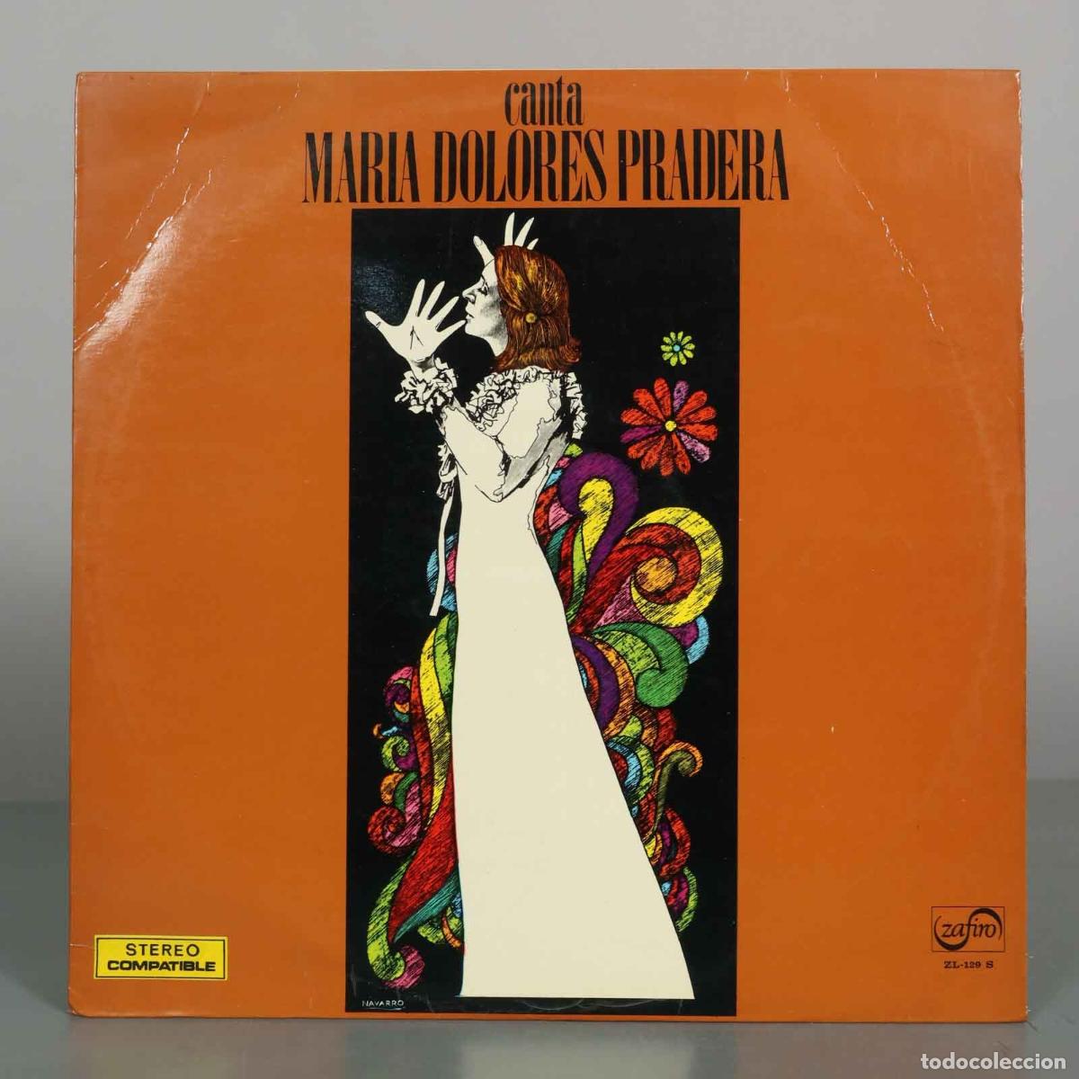 Discos de vinilo: LP. Canta Mar&iacute;a Dolores Pradera - Mar&iacute;a Dolores Pradera, Los Gemelos