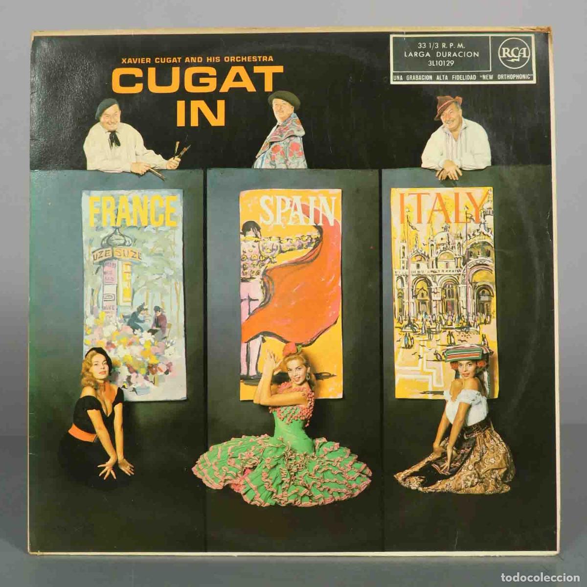 Discos de vinilo: LP. Cugat In France, Spain and Italy - Xavier Cugat and His Orchestra