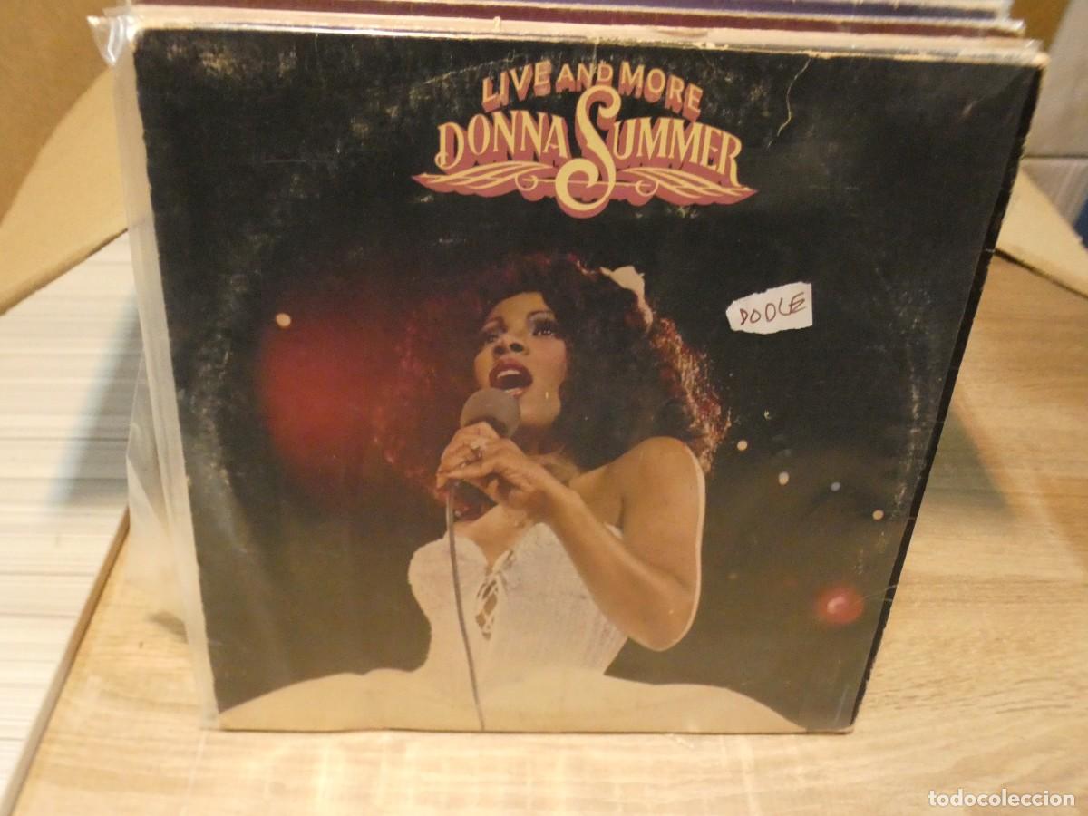 Dischi in vinile: ARKANSAS1980 CAJJ693 VINILO DESTROZADISIMO A TU RIESGO DONNA SUMMER DOBLE LP